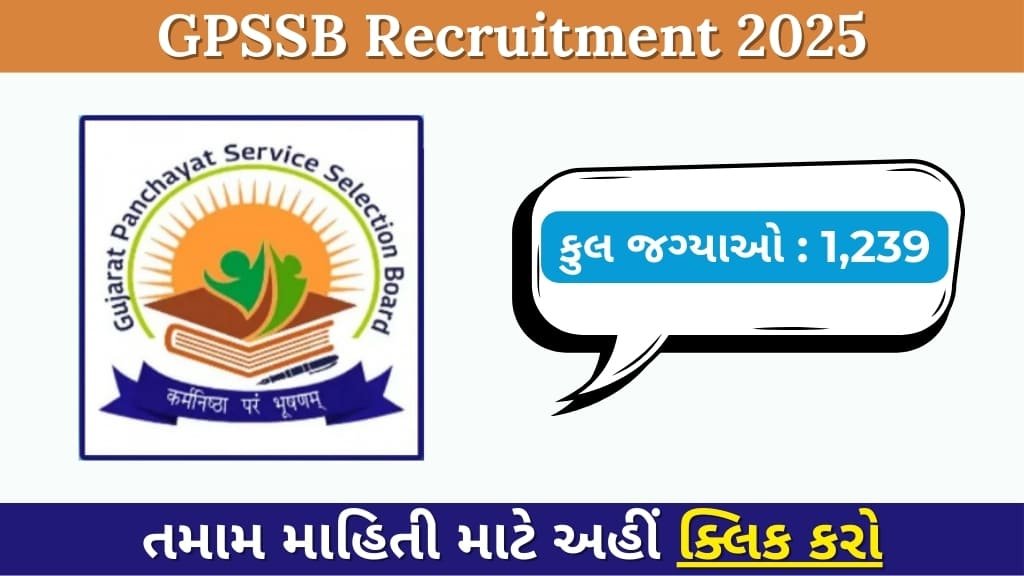 GPSSB Recruitment 2025: Apply Now for Work Assistant & Tracer Posts