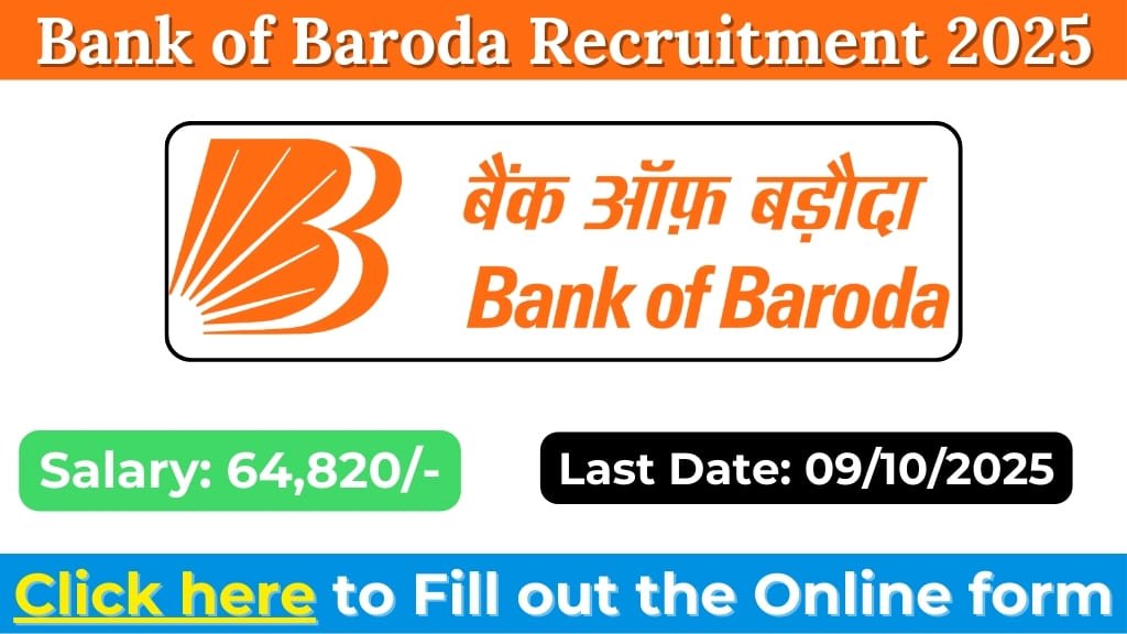 Bank of Baroda Recruitment 2025: Apply Online for Various Posts in Corporate Accounts, Taxation, Trade & Forex