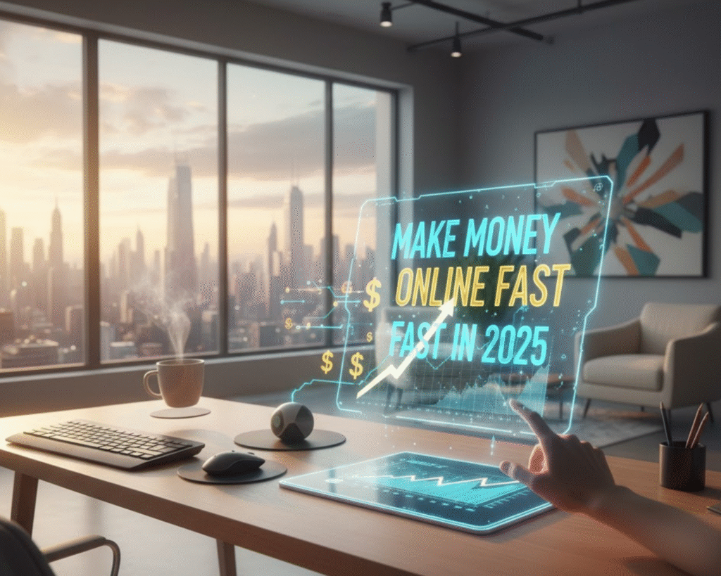 How to Make Money Online Fast in 2025: 10 Realistic and Proven Methods 1 Make Money Online Fast in 2025