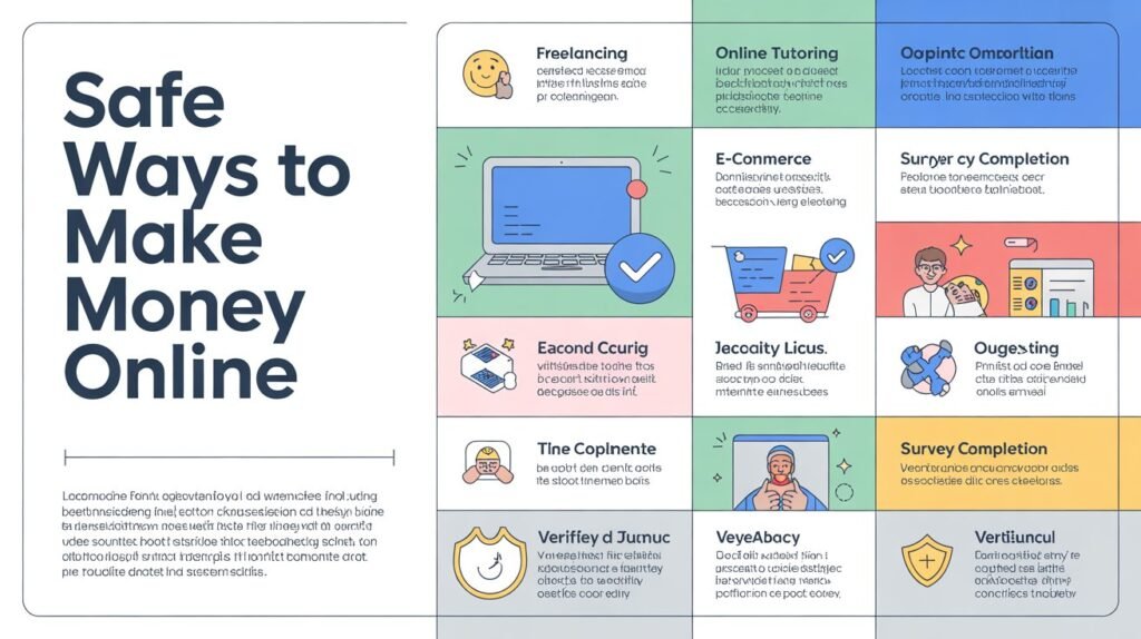 Safe Ways to Make Money Online: Proven and Legitimate Methods for 2025
