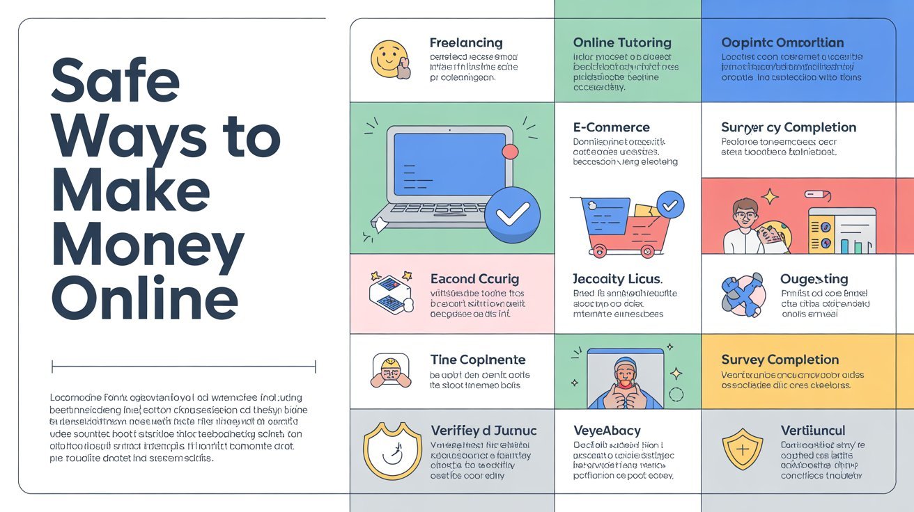 Safe Ways to Make Money Online: Proven and Legitimate Methods for 2025