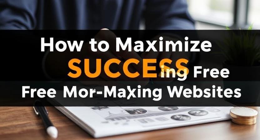 How to Maximize Success Using Free Money-Making Websites