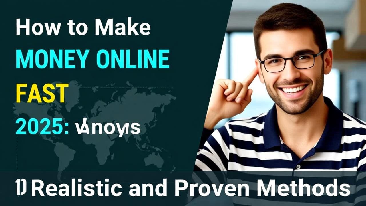 How to Make Money Online Fast in 2025: 10 Realistic and Proven Methods