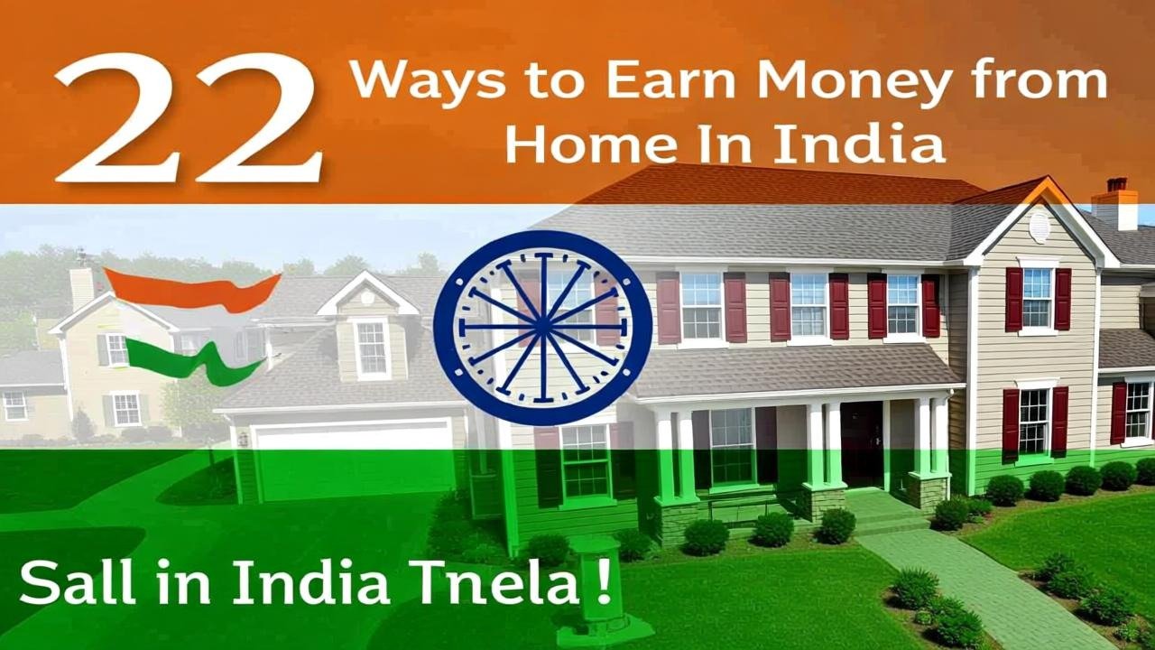 22 Ways to Earn Money from Home in India in 2025: A Comprehensive Guide