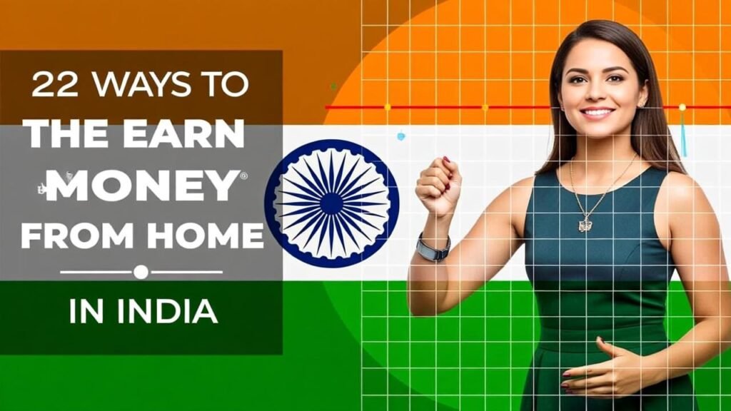 22 Ways to Earn Money from Home in India in 2025: A Complete Guide