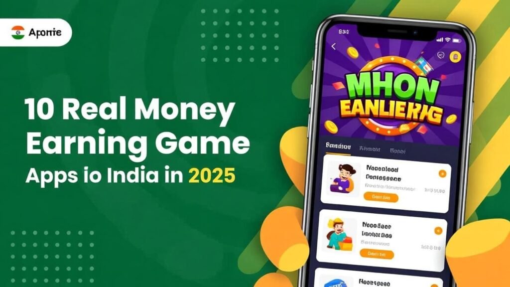 Top 10 Real Money Earning Game Apps in India in 2025