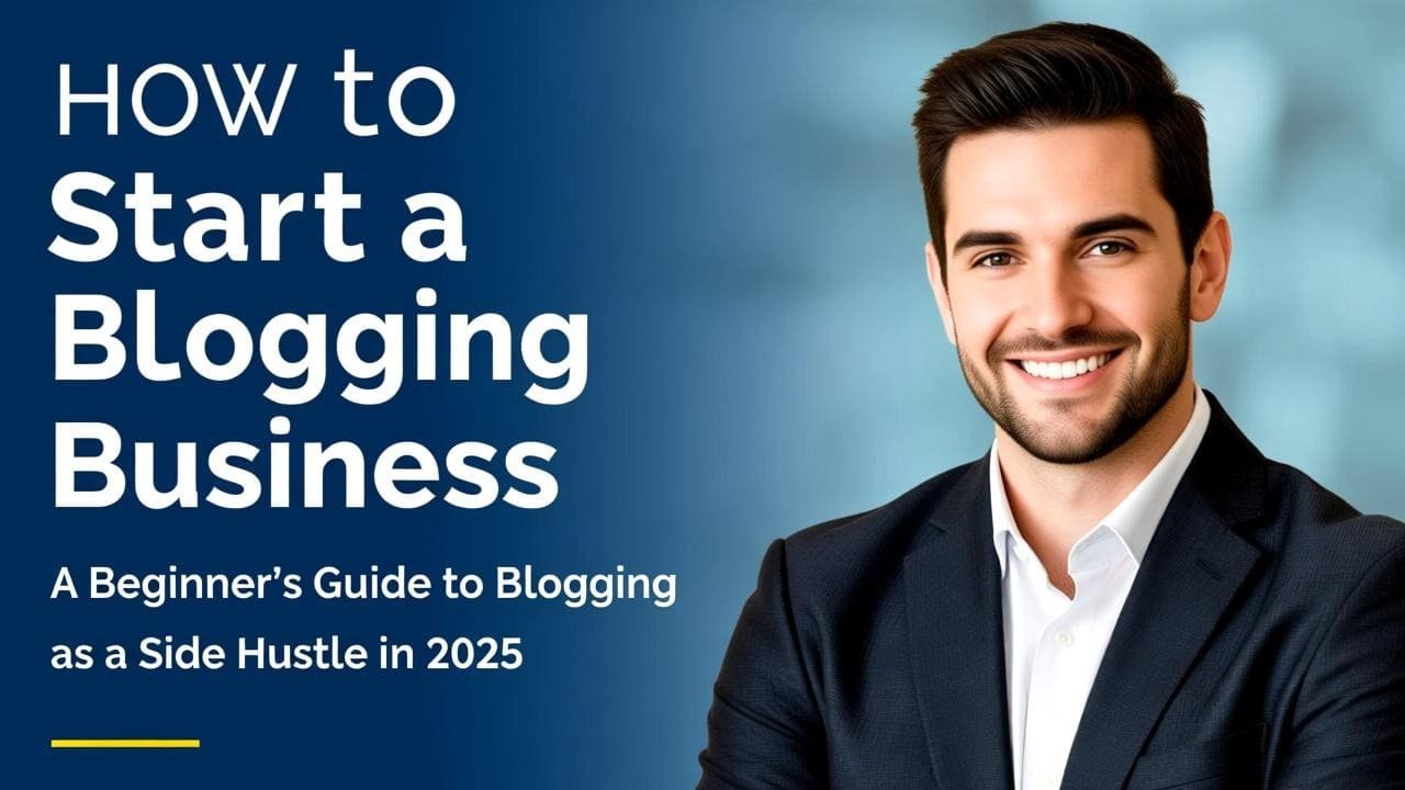 How to Start a Blogging Business: A Beginner’s Guide to Blogging as a Side Hustle in 2025