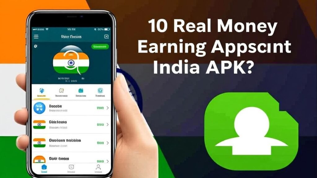 Top 10 Real Money Earning Apps in India APK (2025 Edition)