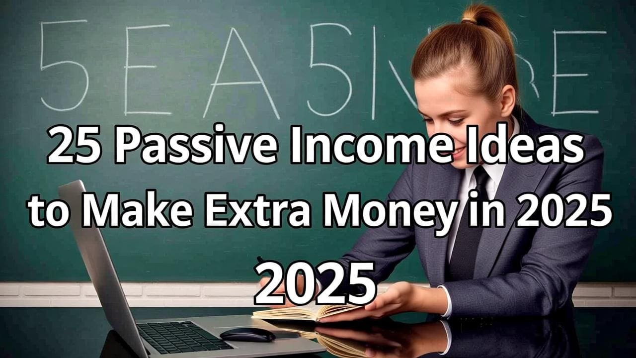 25 Passive Income Ideas to Make Extra Money in 2025
