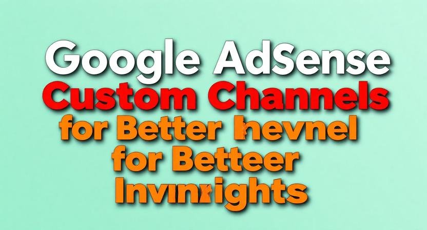How to Effectively Use Google AdSense Custom Channels for Better Revenue Insights in 2025