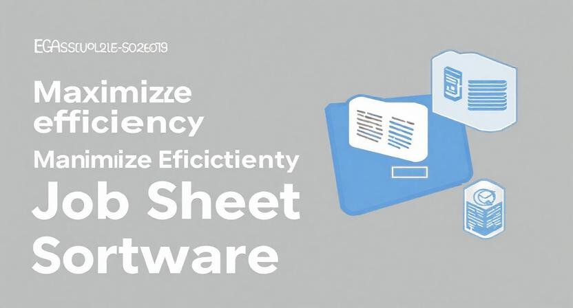 Tips to Maximize Efficiency with Online Job Sheet Software