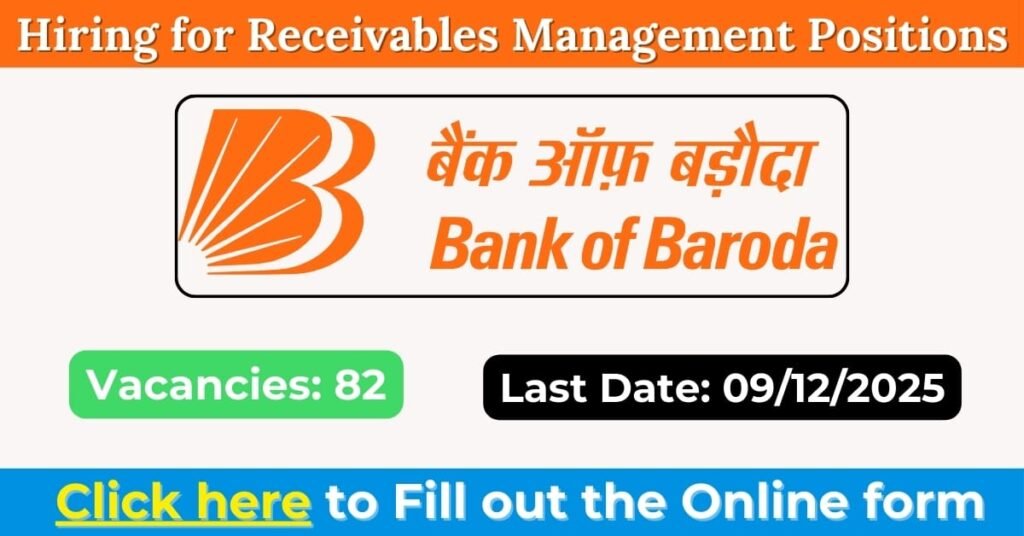 Bank of Baroda Recruitment 2025: Apply Online for Contract-Based Posts — Notification, Eligibility, Salary & Last Date