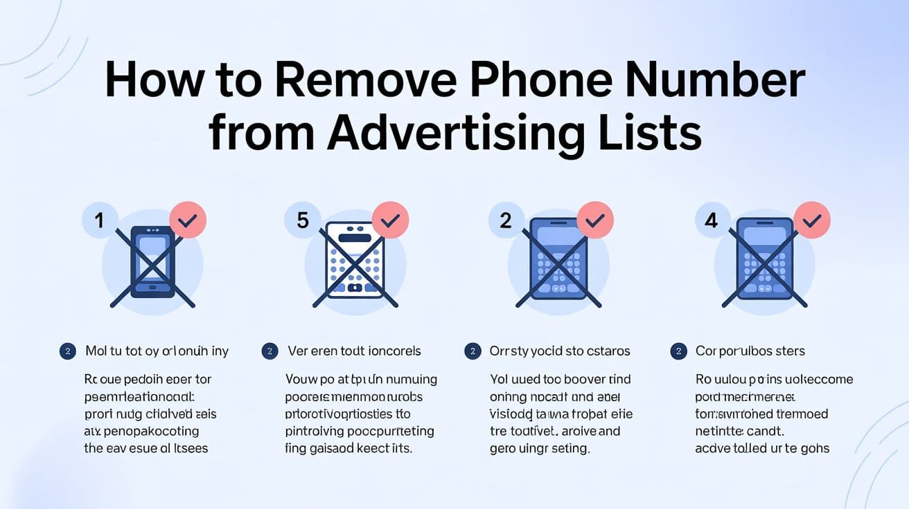 How to Remove Phone Number from Advertising List: Essential Steps to Protect Your Privacy