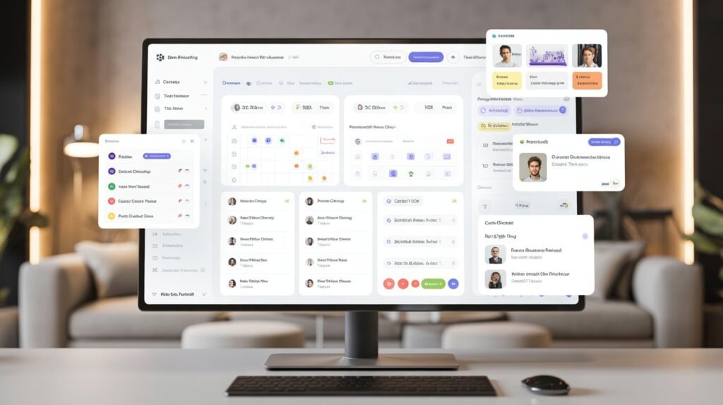 How Client collaboration software enhances communication with clients by centralizing interactions, enabling real-time feedback, and improving project outcomes. with Clients