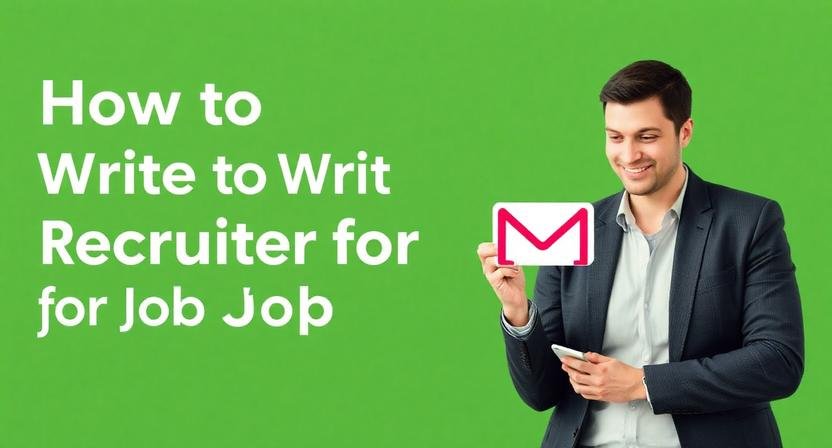 How to Write Email to Recruiter for Job Application: Expert Guide to Stand Out