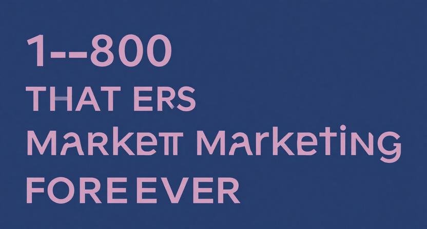 1-800 Numbers That Changed Marketing Forever: What You Can Learn
