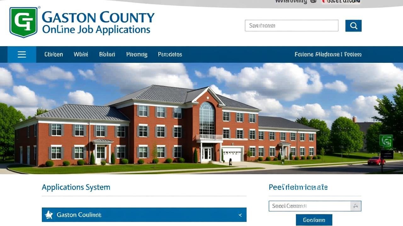 Gaston County Online Job Applications System: A Comprehensive Guide for Job Seekers and Employers