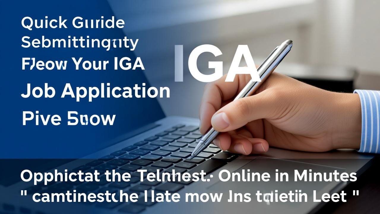 Quick Guide: Submitting Your IGA Job Application Online in Minutes