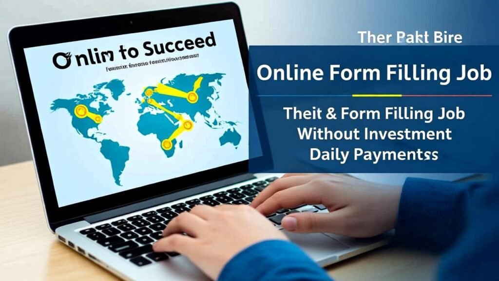 Tips to Succeed in an Online Form Filling Job Without Investment Daily Payment