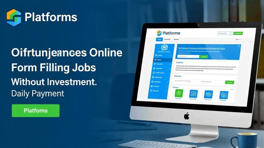 Top Platforms Offering Online Form Filling Job Without Investment Daily Payment
