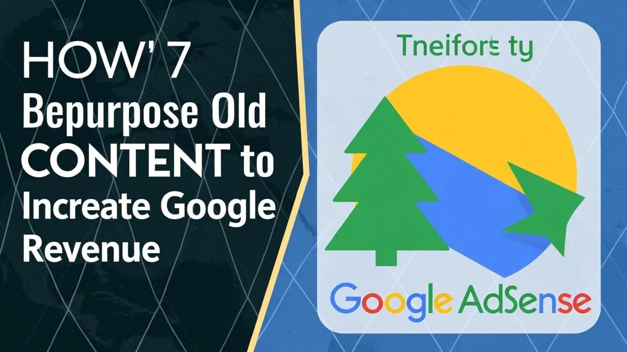 How to Repurpose Old Blog Content to Increase Google AdSense Revenue in 2025