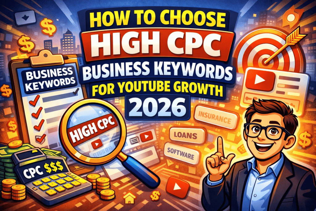 How to Choose High CPC Business Keywords for YouTube Growth 2026