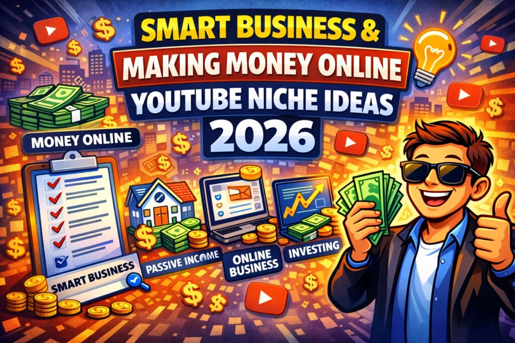 Smart Business & Making Money Online YouTube Niche Ideas 2026