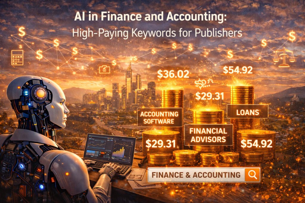 AI in Finance and Accounting: High-Paying Keywords for Publishers