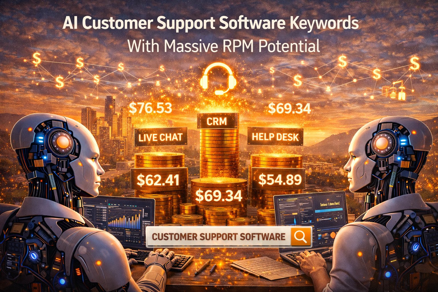AI Customer Support Software Keywords With Massive RPM Potential