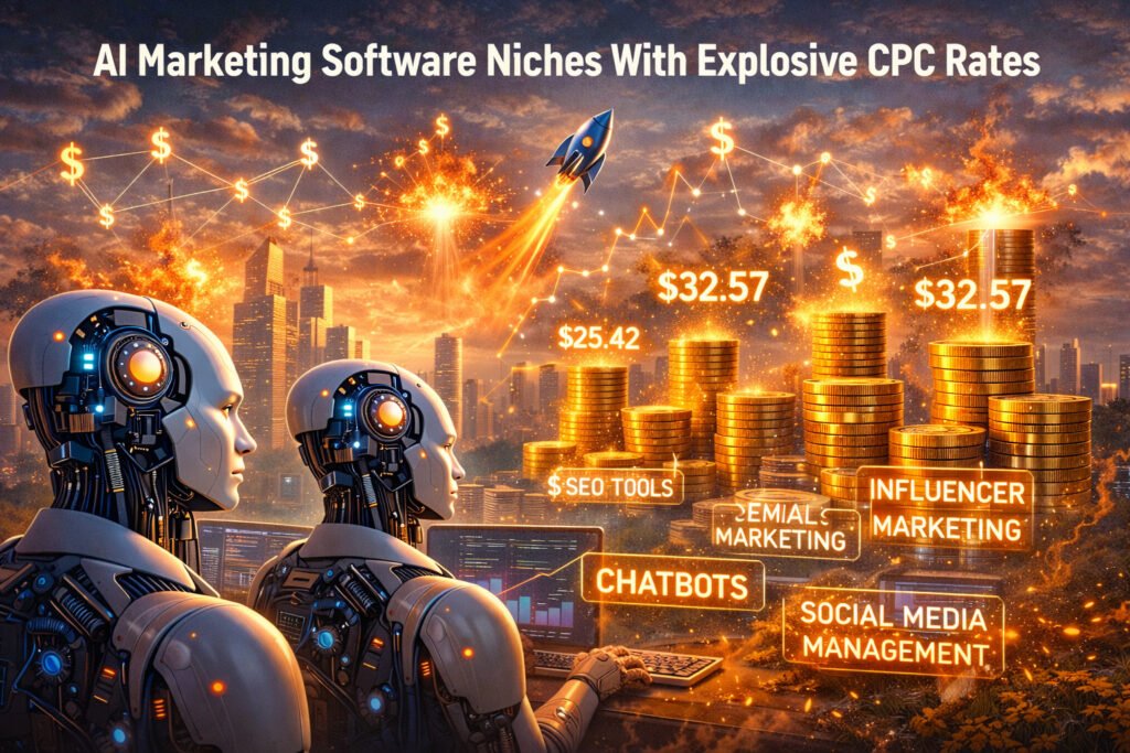 AI Marketing Software Niches With Explosive CPC Rates