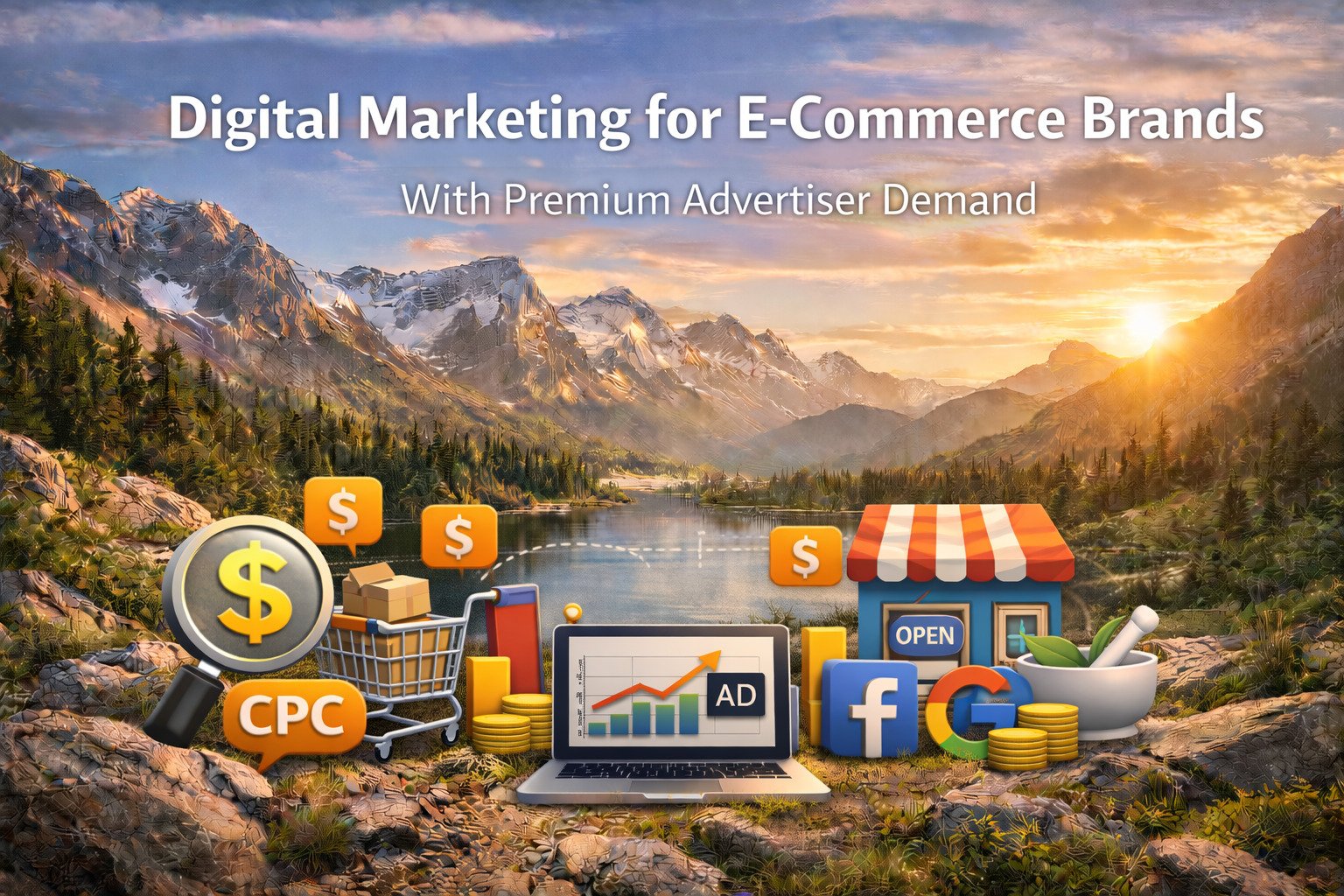 Digital Marketing for E Commerce Brands With Premium Advertiser Demand