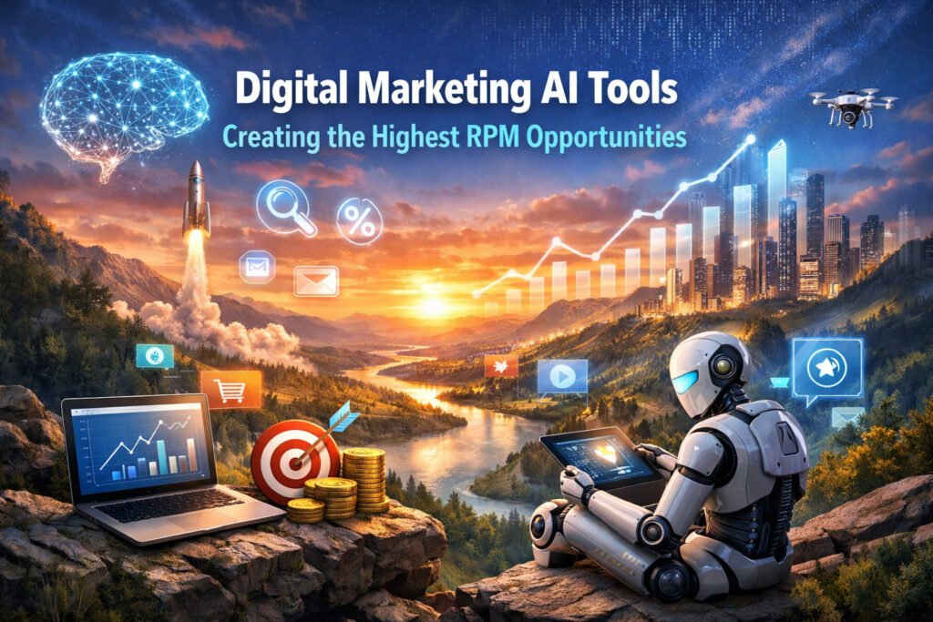 Digital Marketing AI Tools Creating the Highest RPM Opportunities