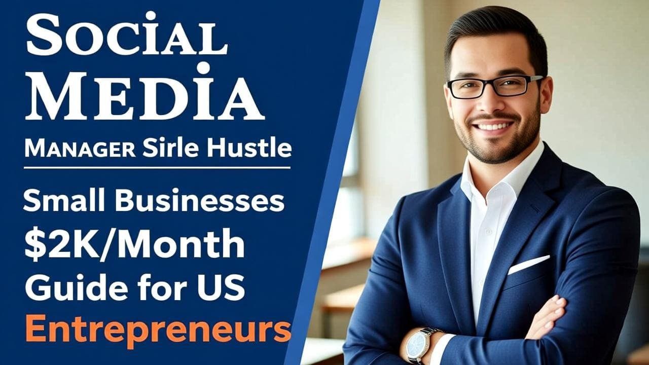 Social Media Manager Side Hustle for Small Businesses: $2K/Month Guide for US Entrepreneurs