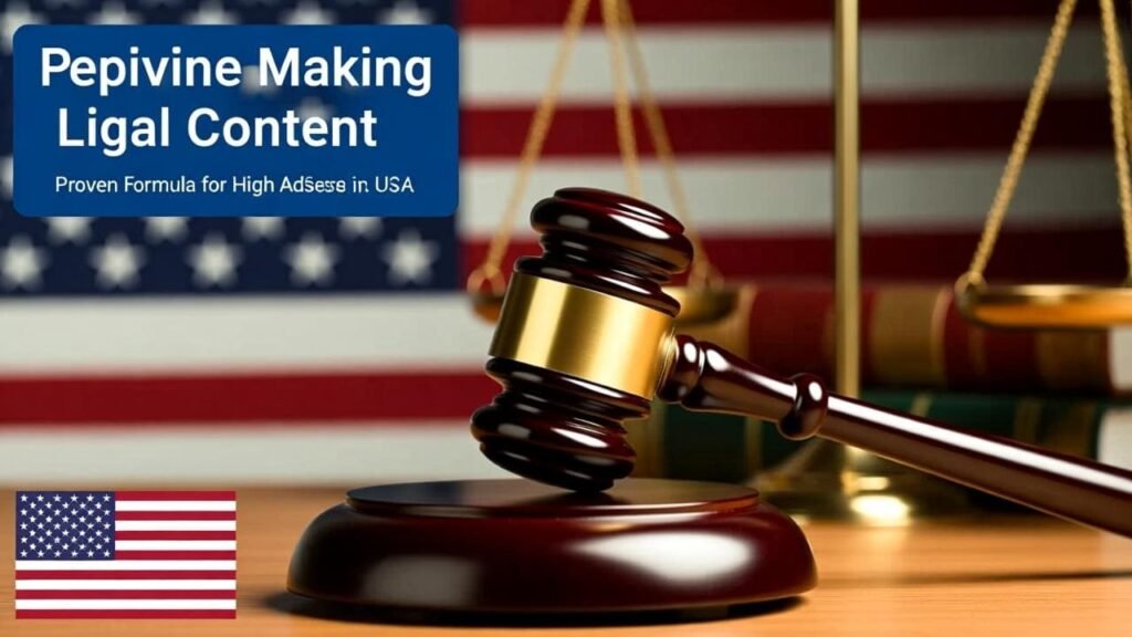 Decision-Making Legal Content: A Proven Formula for High AdSense CPC in the USA