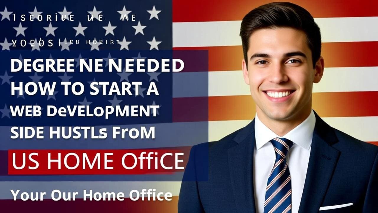 No Degree Needed: How to Start a Web Development Side Hustle from Your US Home Office