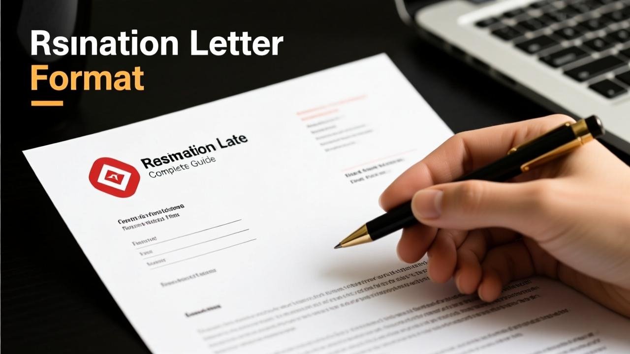 Resignation Letter Format A Complete Guide With Examples, Tips, and Best Practices