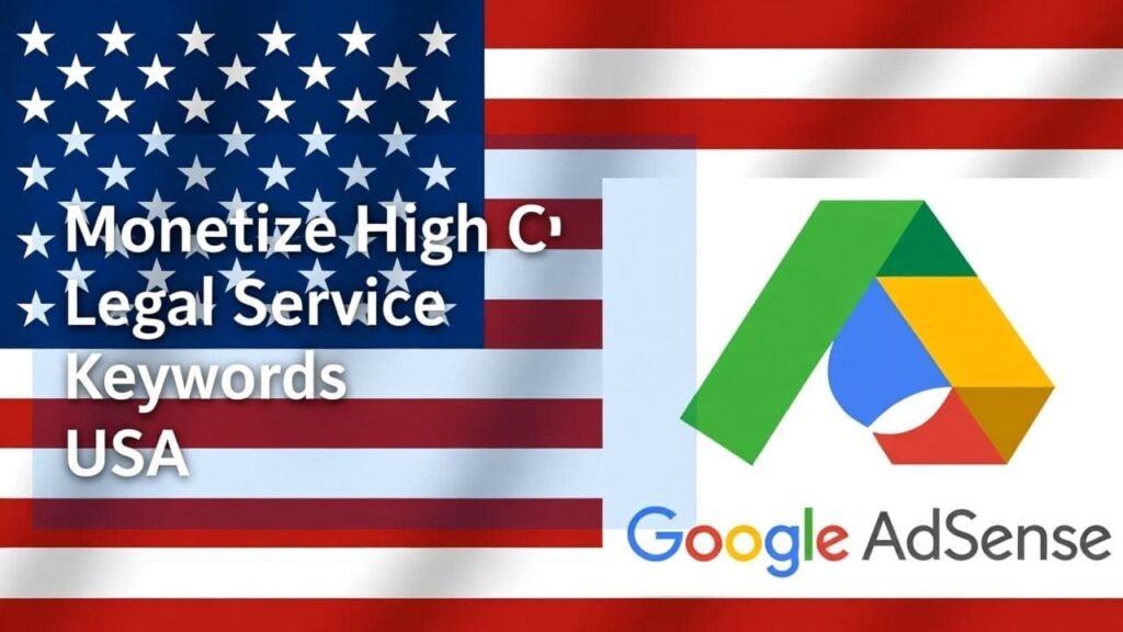 How to Monetize High CPC Legal Service Keywords with Google AdSense (USA)