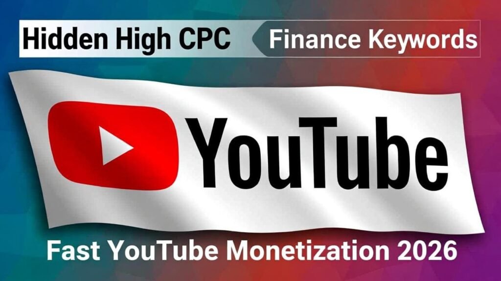Hidden High CPC Finance Keywords for Fast YouTube Monetization 2026