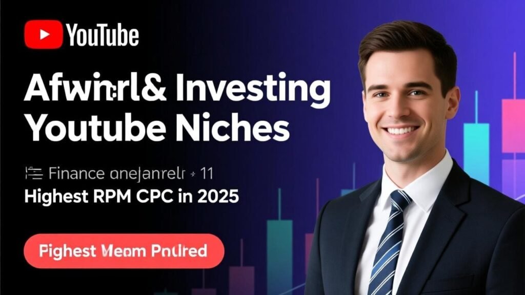 Finance & Investing YouTube Niches with the Highest RPM and CPC in 2025 1 Finance & Investing YouTube Niches with the Highest RPM and CPC in 2025