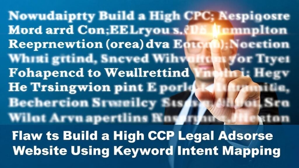 How to Build a High-CPC Legal AdSense Website Using Keyword Intent Mapping 1 How to Build a High-CPC Legal AdSense Website Using Keyword Intent Mapping
