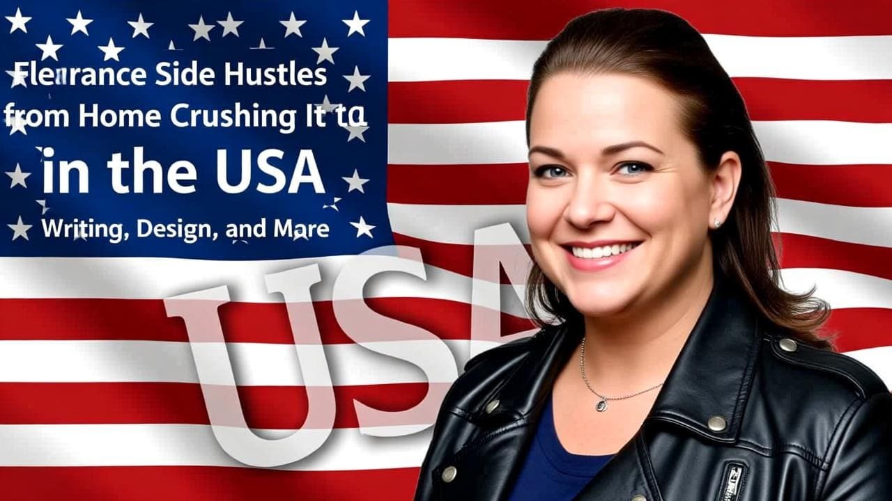 5 Freelance Side Hustles from Home Crushing It in the USA: Writing, Design, and More