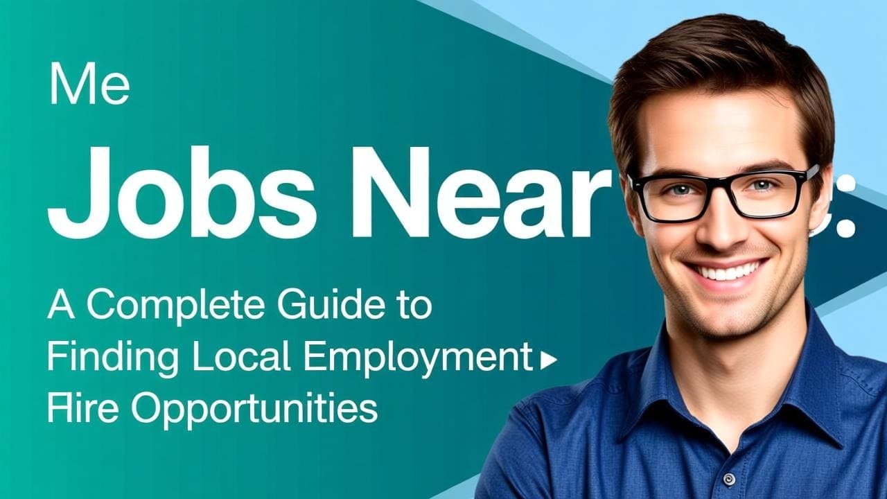 Jobs Near Me: A Complete Guide to Finding Local Employment Opportunities