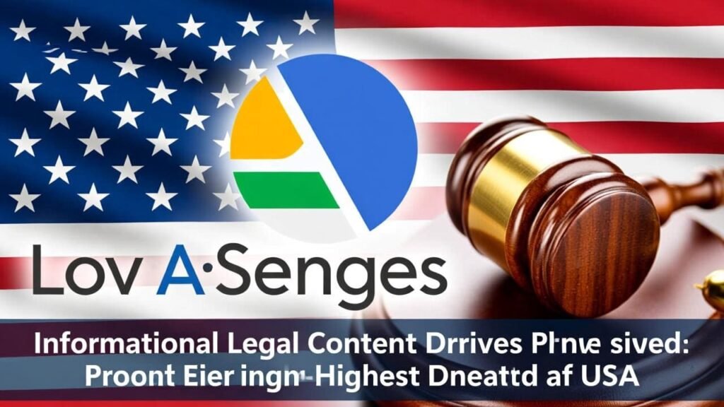 How Informational Legal Content Drives the Highest AdSense CPC in the USA