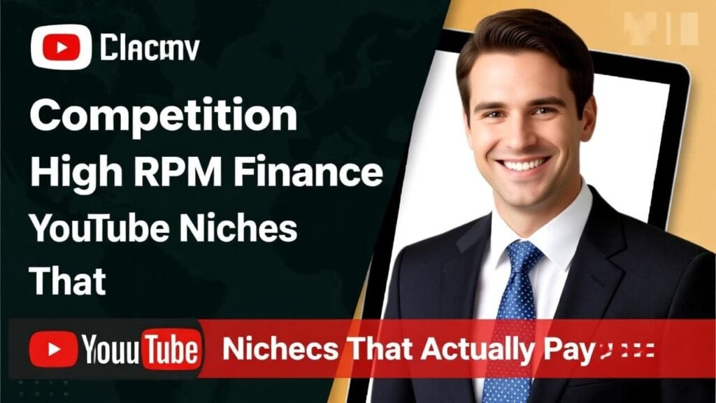 Low Competition, High RPM Finance YouTube Niches That Actually Pay