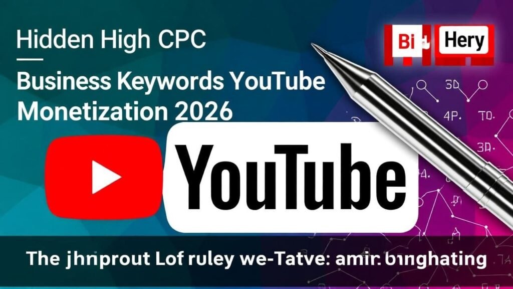 Hidden High CPC Business Keywords for YouTube Monetization 2026
