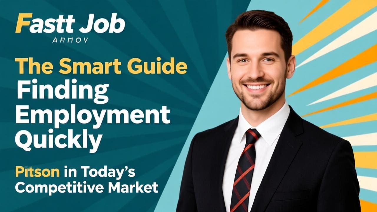 Fast Job: The Smart Guide to Finding Employment Quickly in Today’s Competitive Market