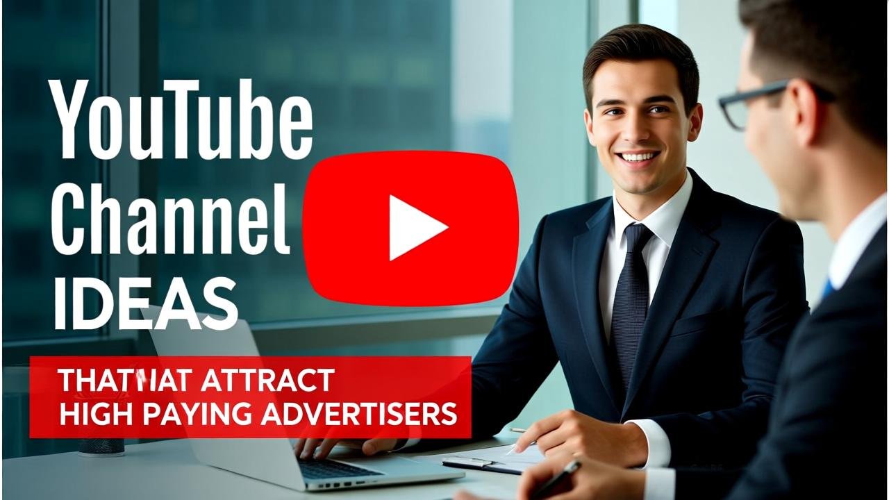 Business YouTube Channel Ideas That Attract High Paying Advertisers