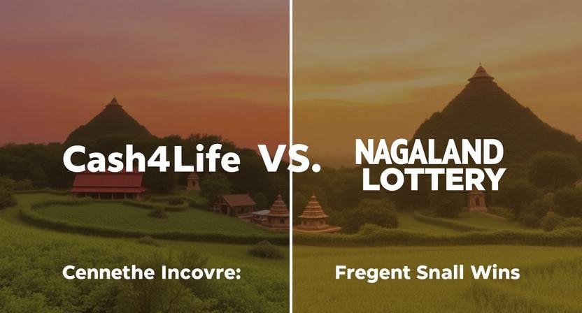 Cash4Life Vs Nagaland State Lottery: Lifetime Income vs Frequent Small Wins