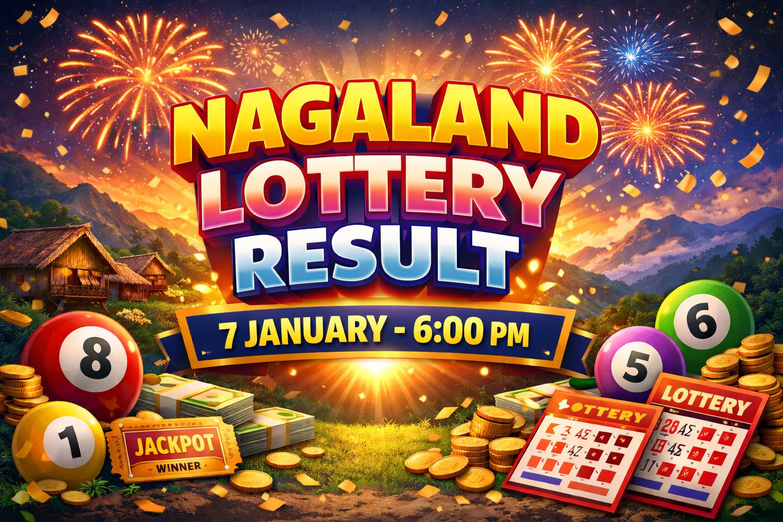 Nagaland Lottery Result – 7 January 6:00 PM