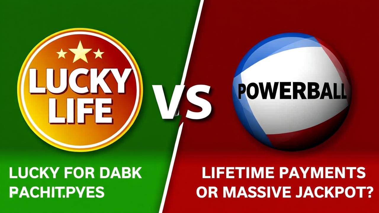 Lucky for Life vs Powerball: Lifetime Payments or Massive Jackpot?